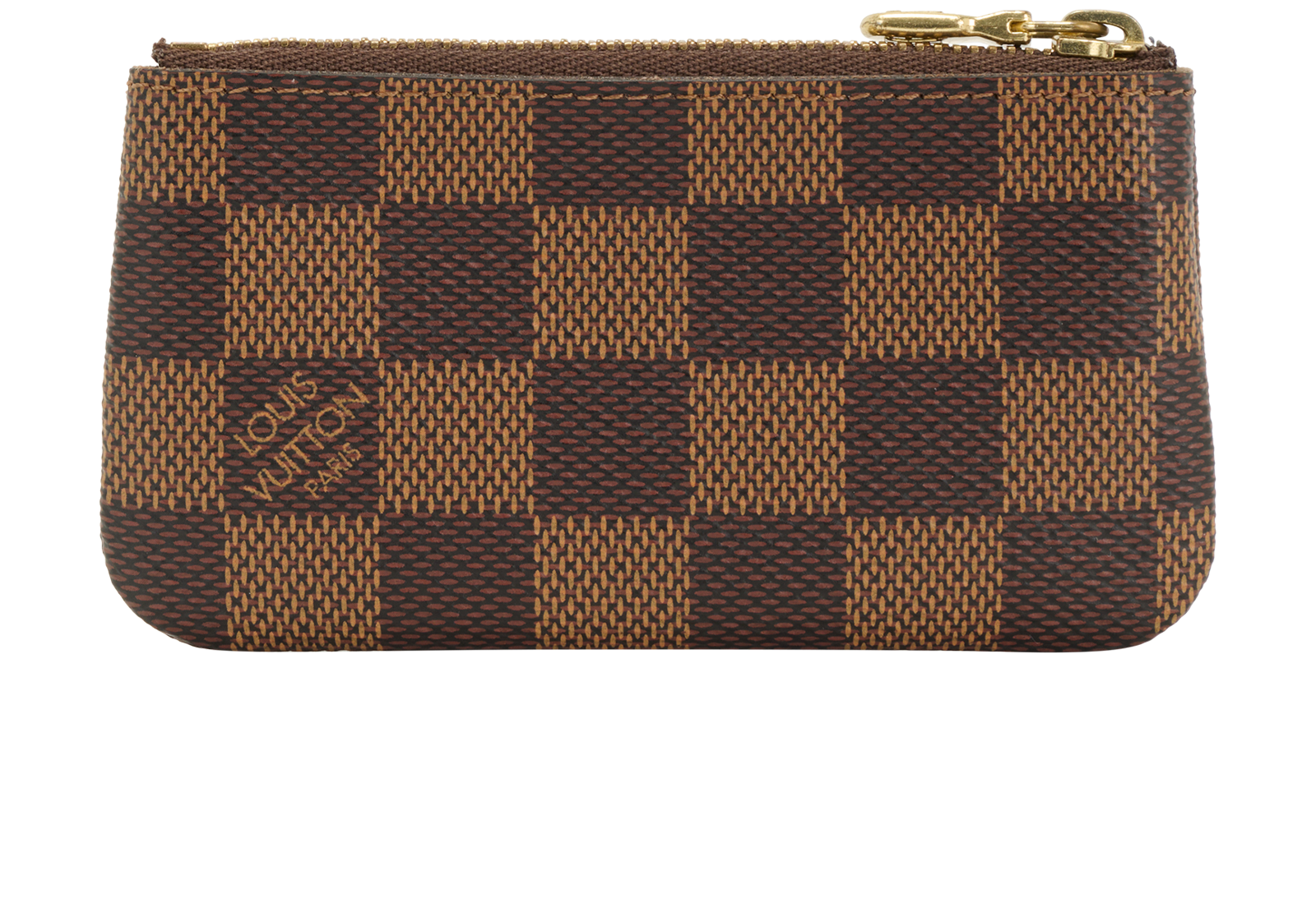 Louis Vuitton Key Pouch, &pound;180, Accessories, Brown, Canvas, Back view